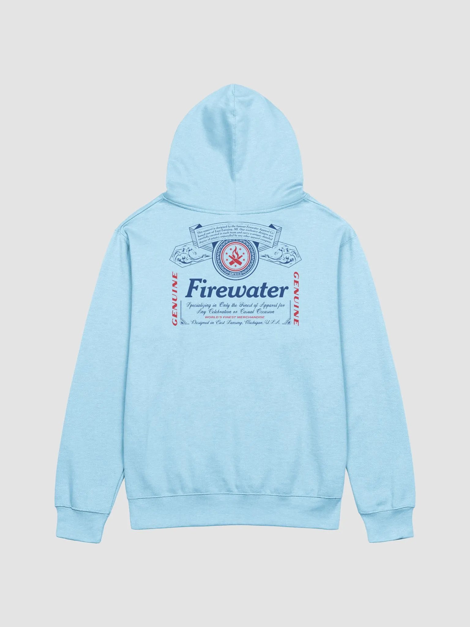 Firewater Bowtie Hoodie | Light product image (5)