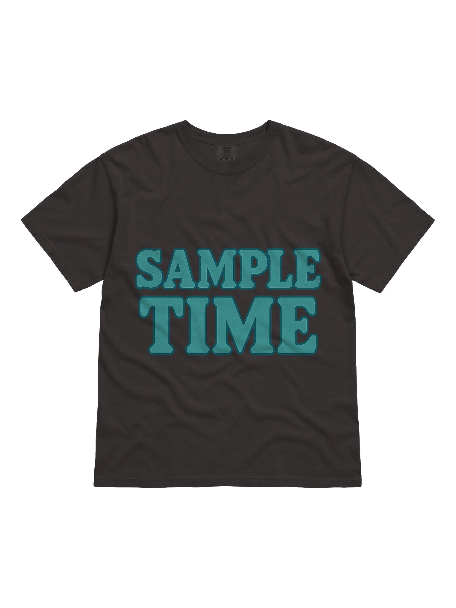 Sample Time Teal T-Shirt product image (3)