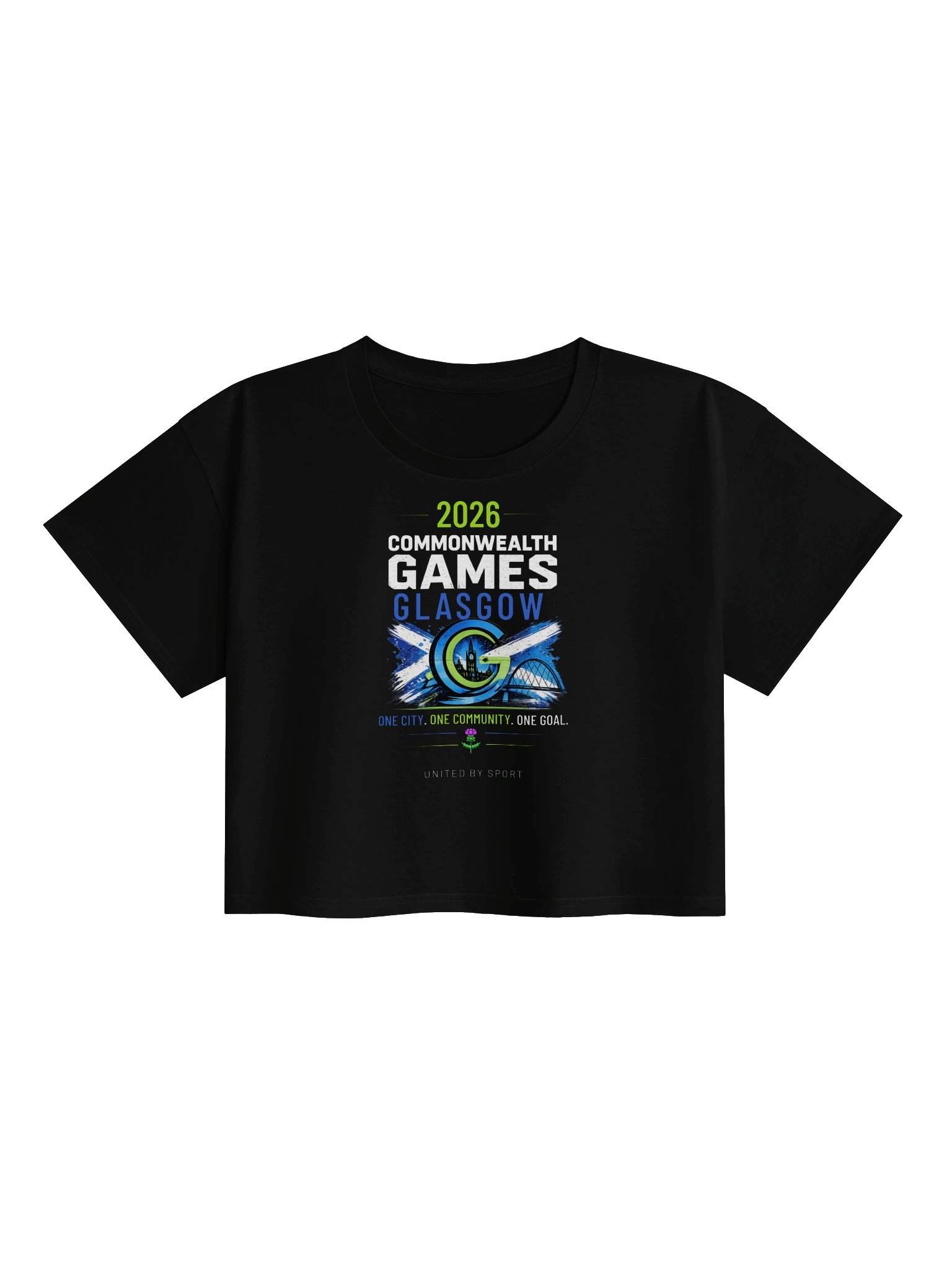 Commonwealth Games 2026 Crop Top Graphic product image (2)