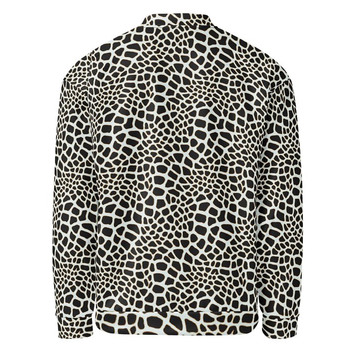 Giraffe Skin Bomber Jacket product image (2)