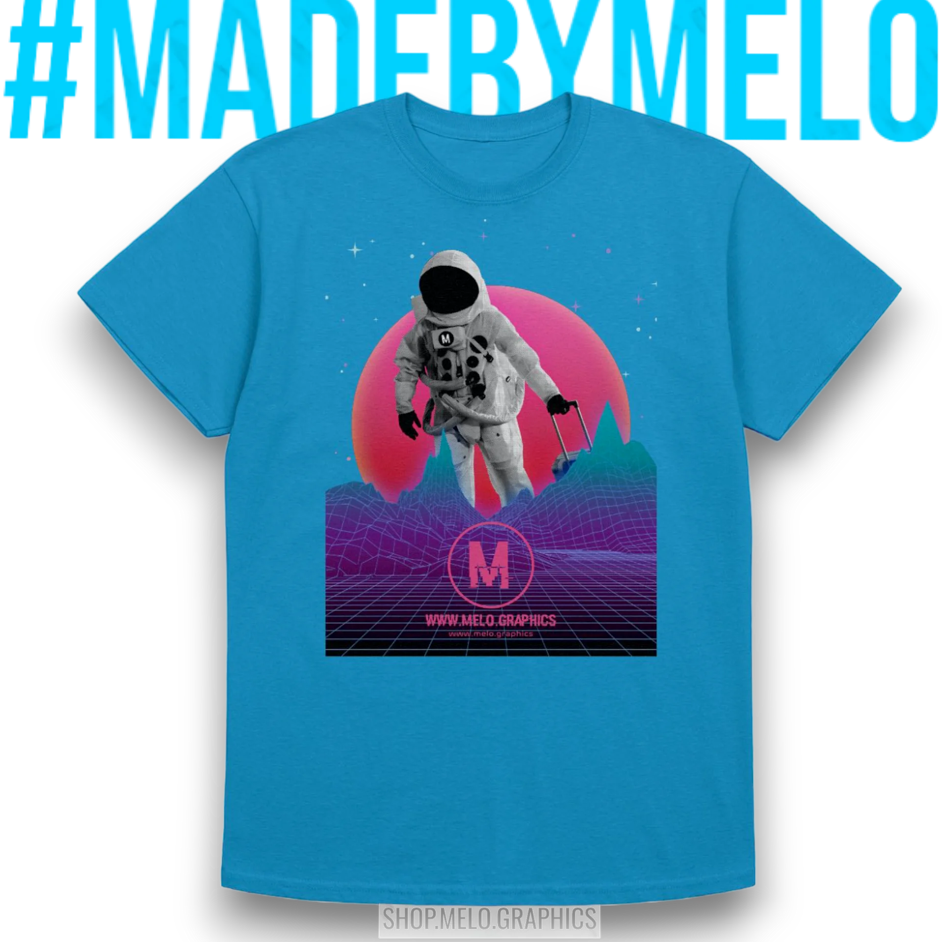Digital Nomad - Premium T-Shirt | #MadeByMELO product image (1)