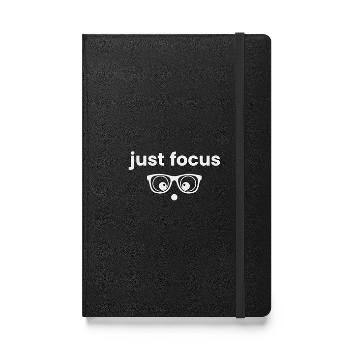 Distraction Free Study Notebook, Focus Journal, Minimalist Student Productivity Notebook, ADHD Focus Planner product image (1)