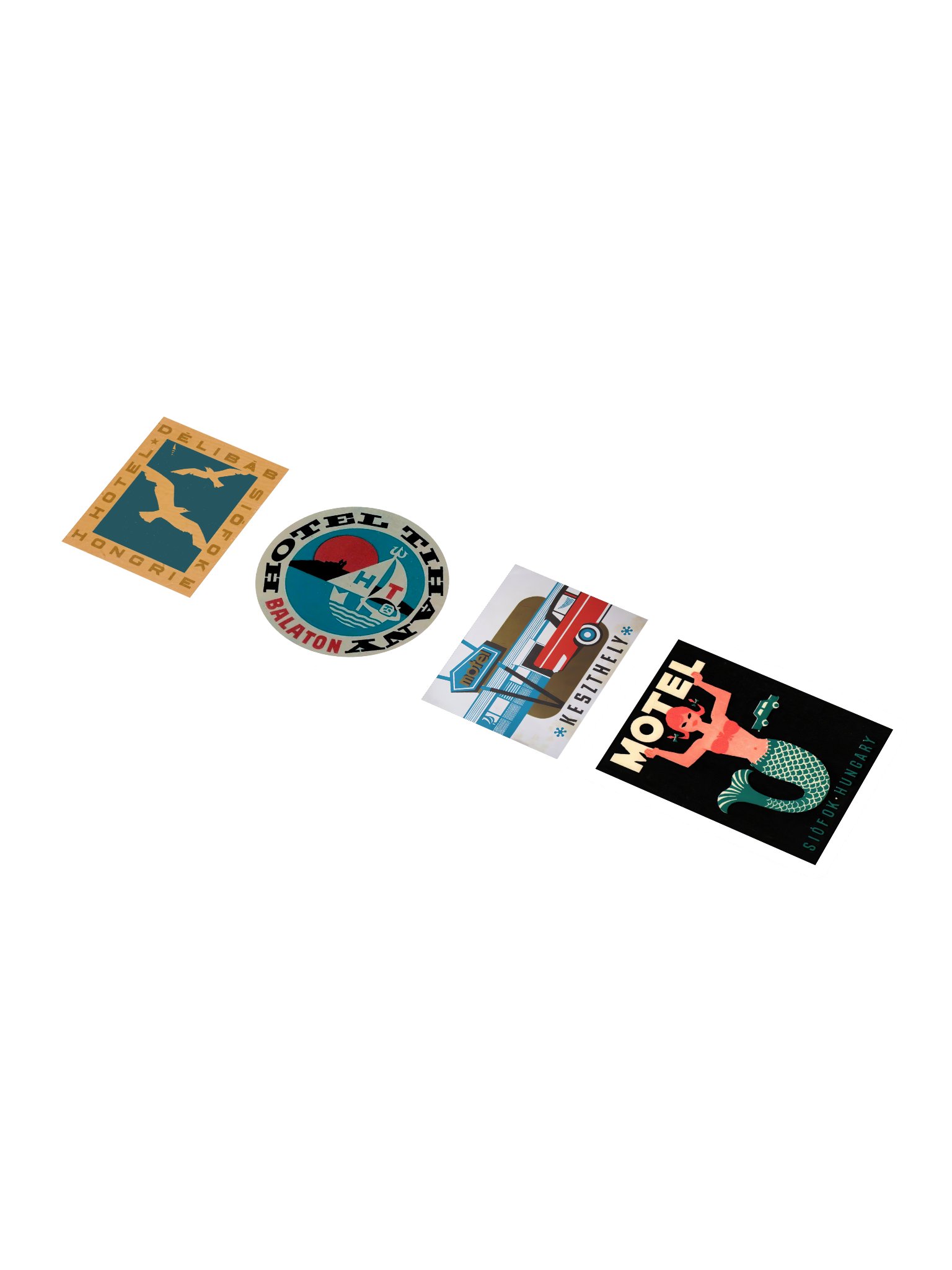 Lake Balaton Hotel Stickers product image (1)