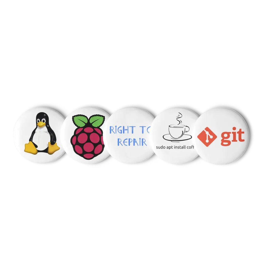 Linux Life Buttons product image (1)