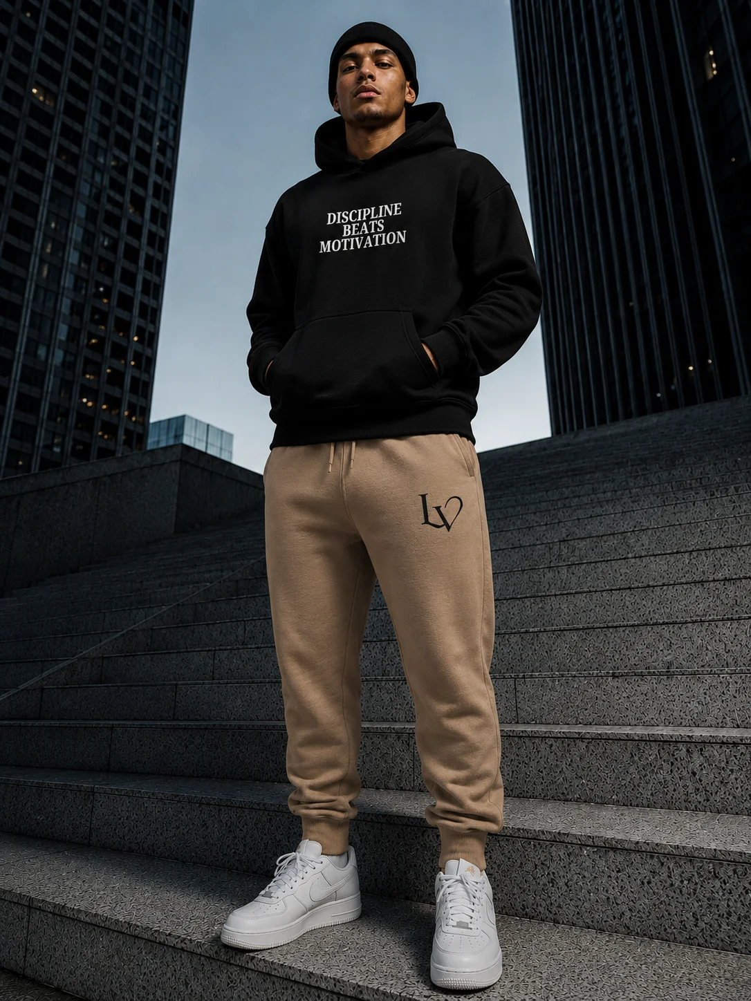 Discipline Beats Motivation Hoodie product image (1)