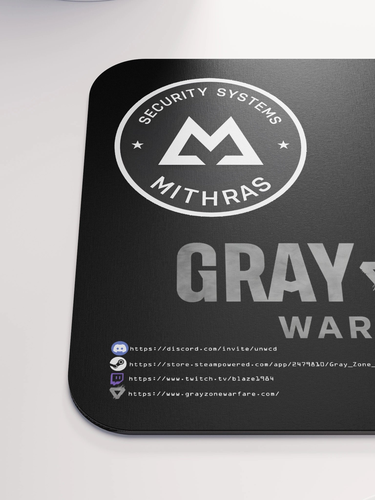 UNWCD/MSS Mouse Pad - Black product image (6)