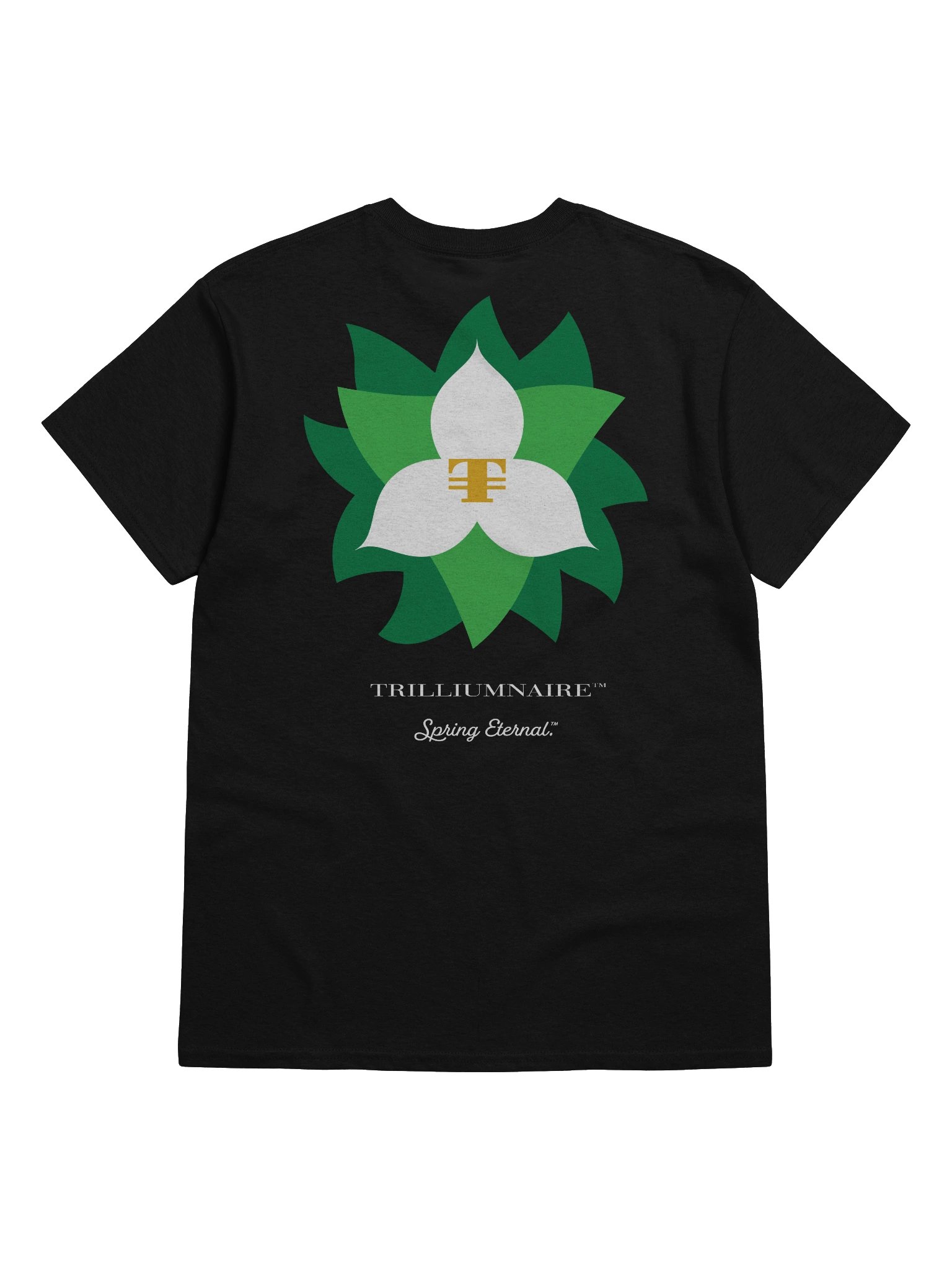 Trilliumnaire™ Full-Flower Logo Heavy Cotton T-Shirt product image (1)