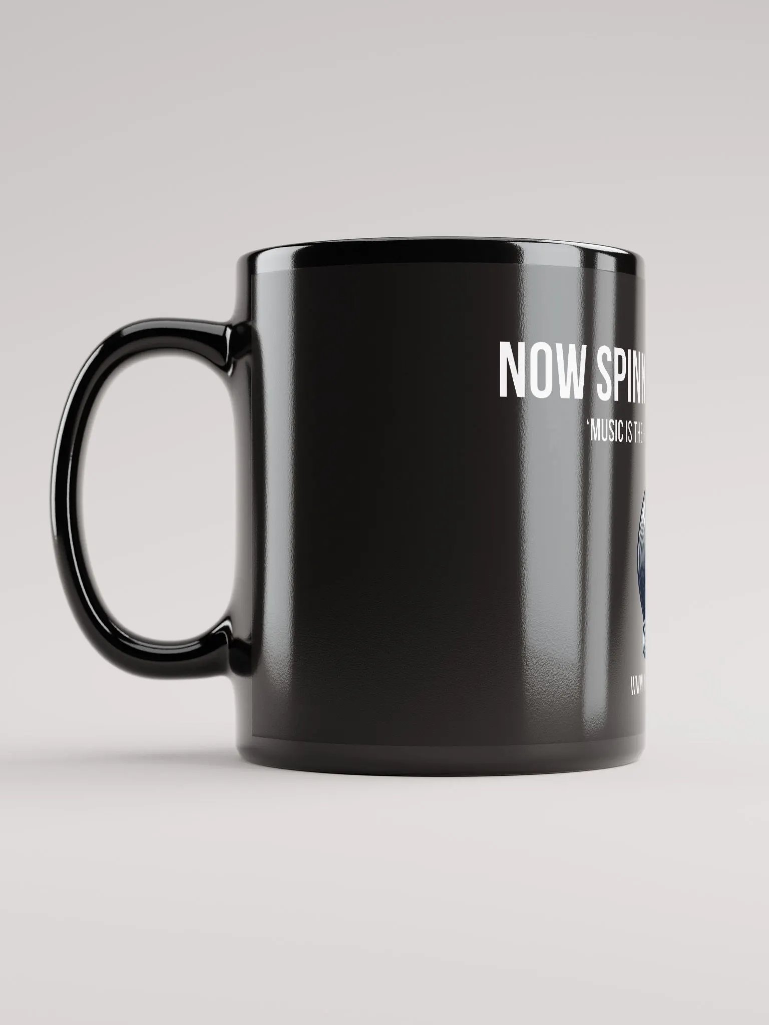 Music is the Healer & The Doctor Mug - Black product image (6)