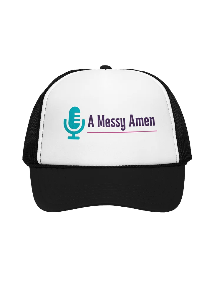A Messy Amen Two-Tone Trucker Hat product image (1)