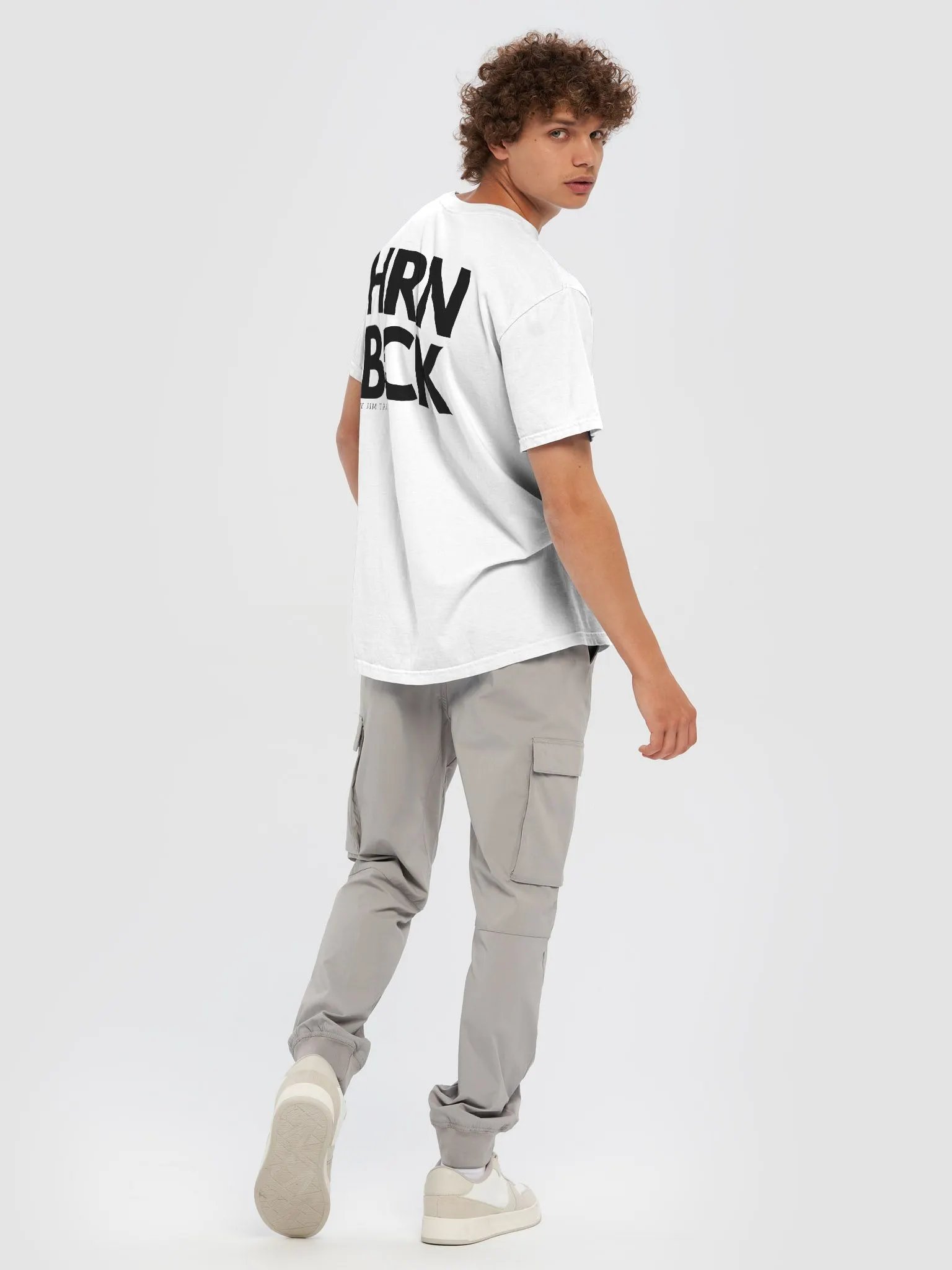 HRNBCK T-SHIRT – Original White Edition (print) product image (8)