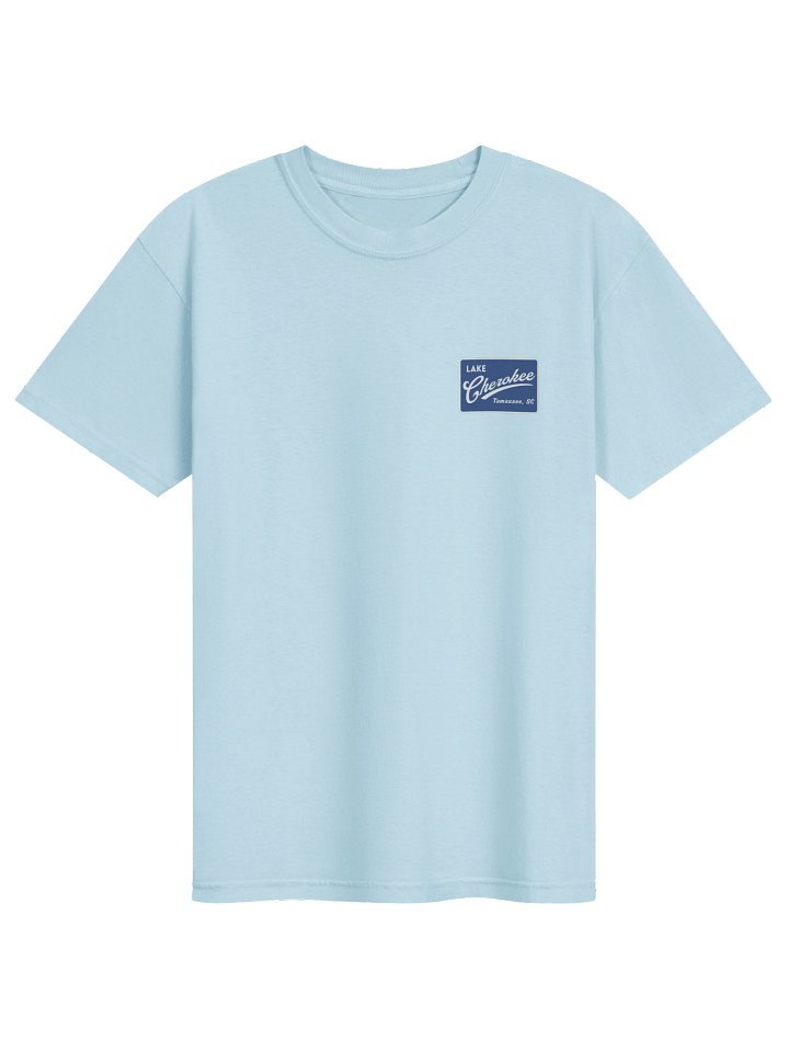 Lake Cherokee Swoosh Tee Blue product image (10)