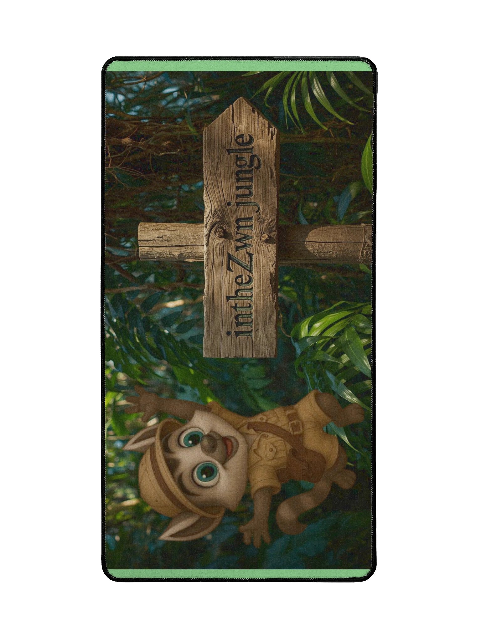 lemur jungle desk mat product image (2)