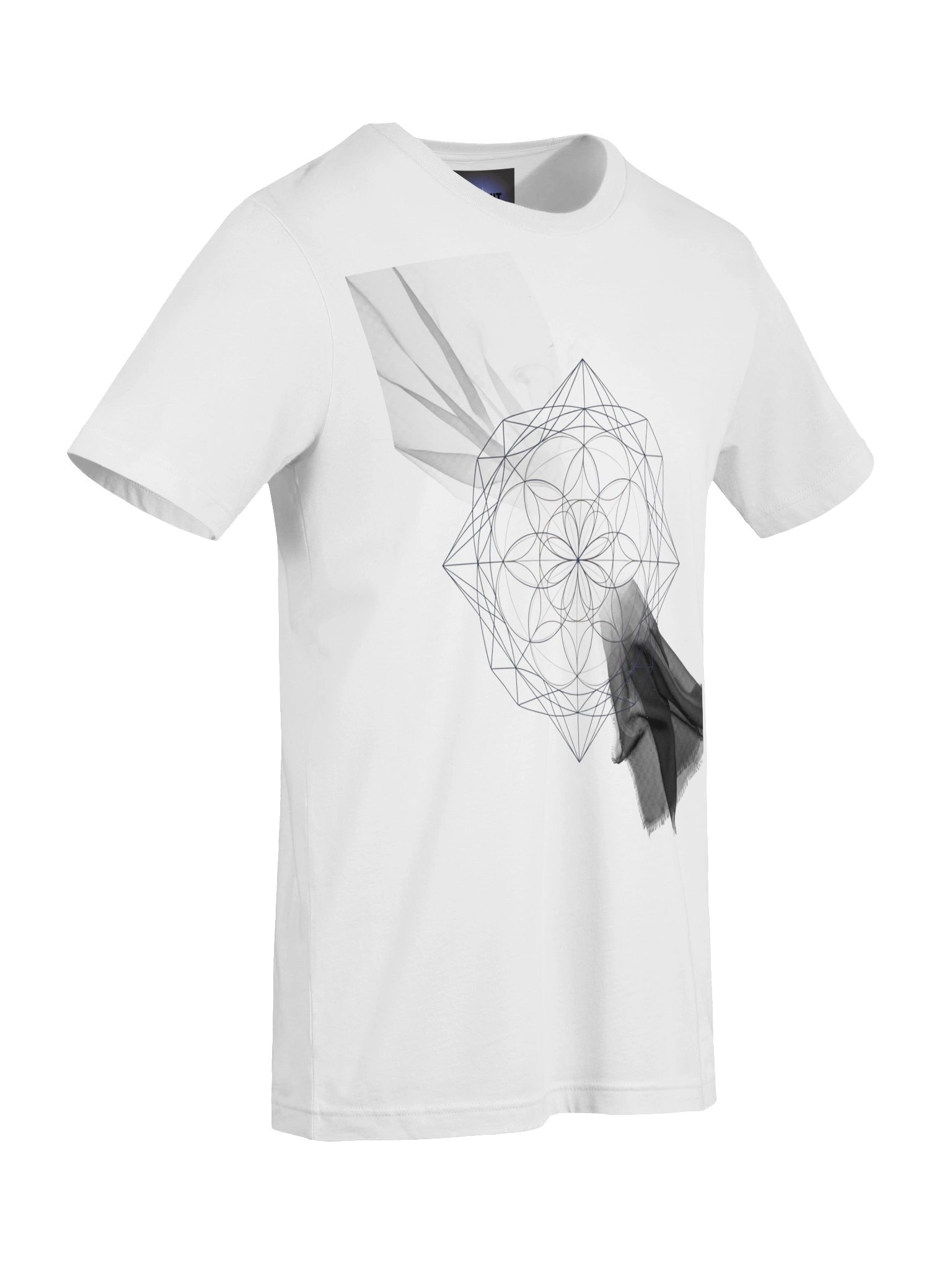 Midnight Veil Sacred Geometry T-Shirt product image (107)