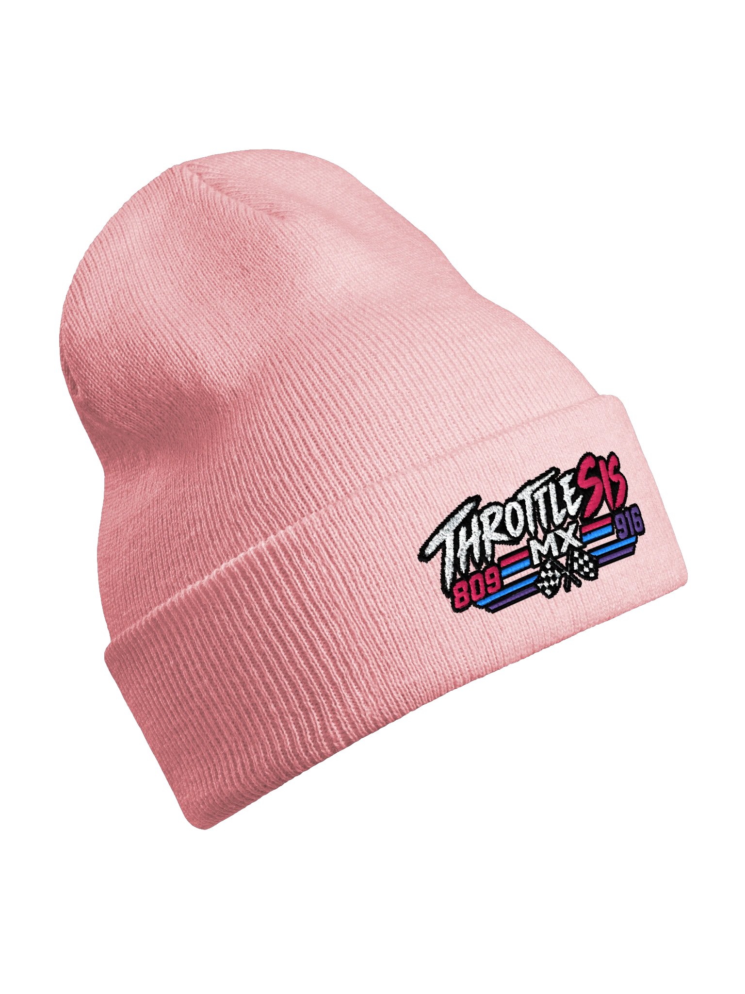 Throttle Sis MX Logo Cuffed Beanie product image (8)