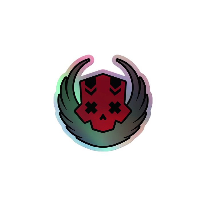 Holographic Chaosdiver Logo Sticker product image (1)