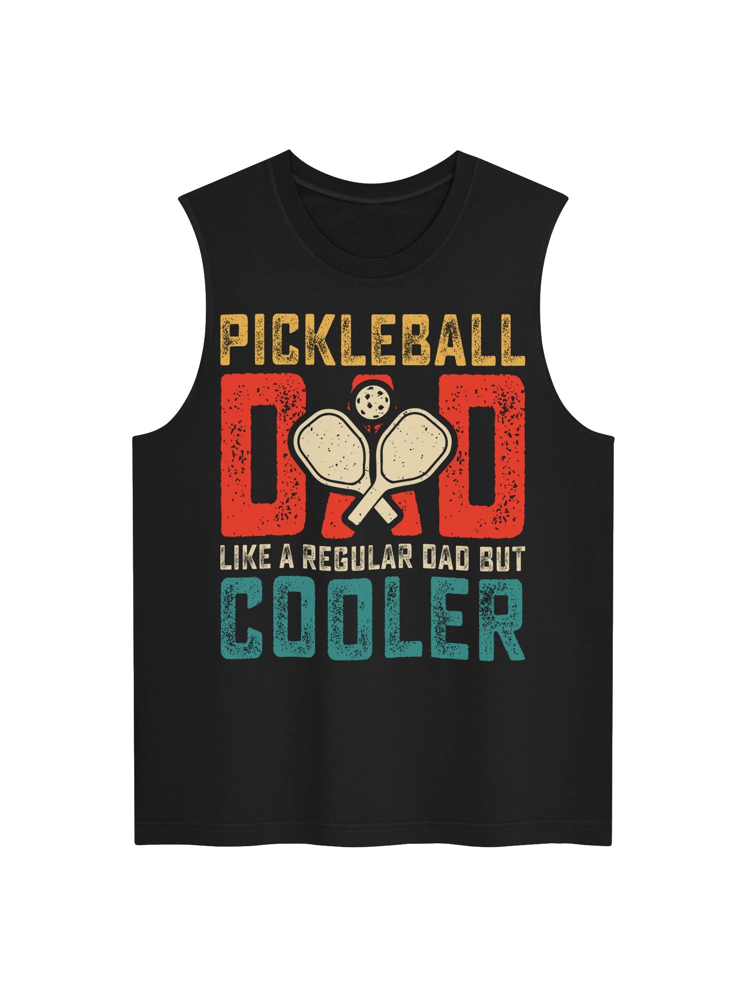 Pickleball Dad Father's Day Pickleball Tank Top product image (1)