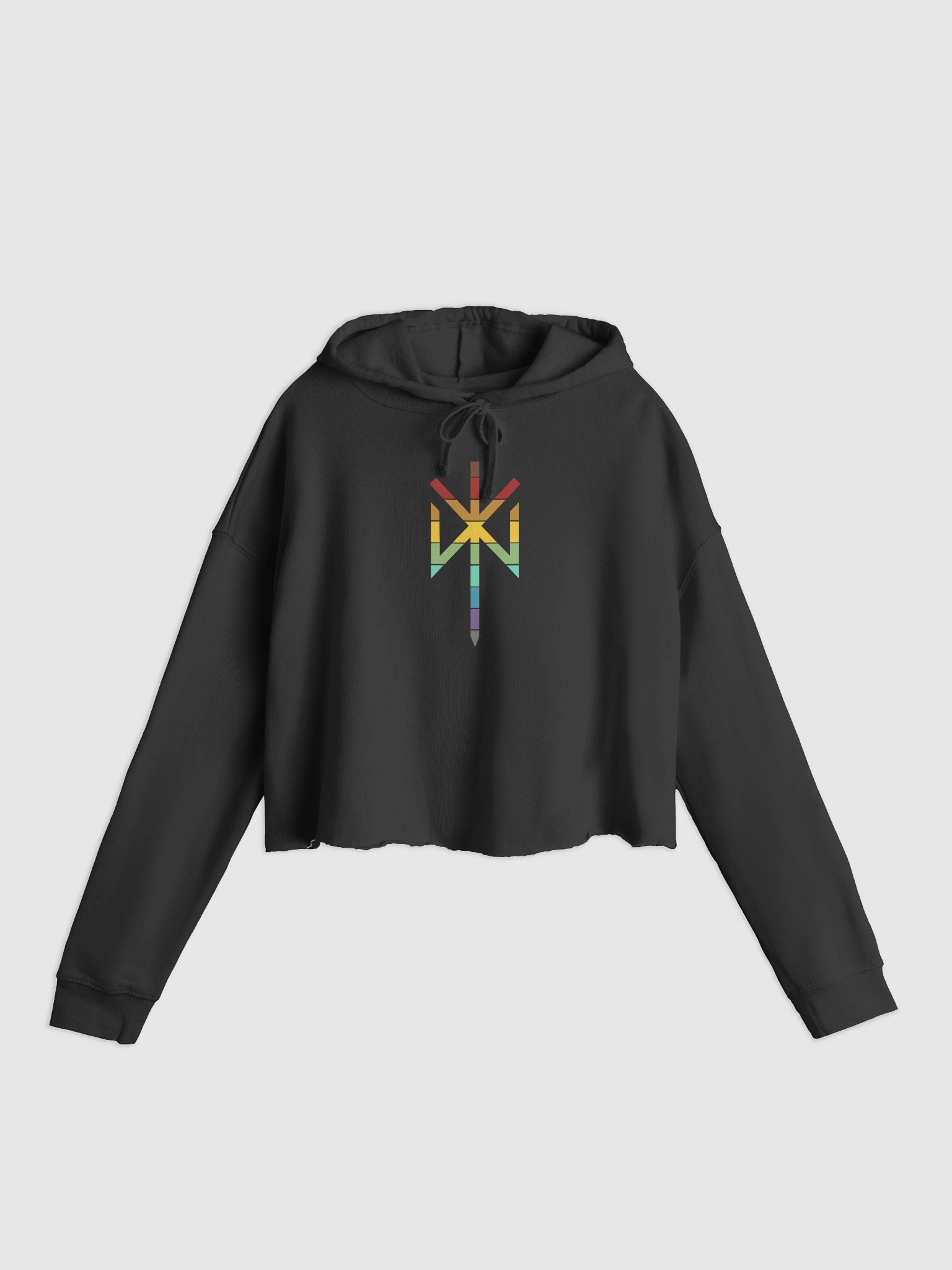 KVINNA KVLTVRE BIFROST CROP HOODIE product image (1)
