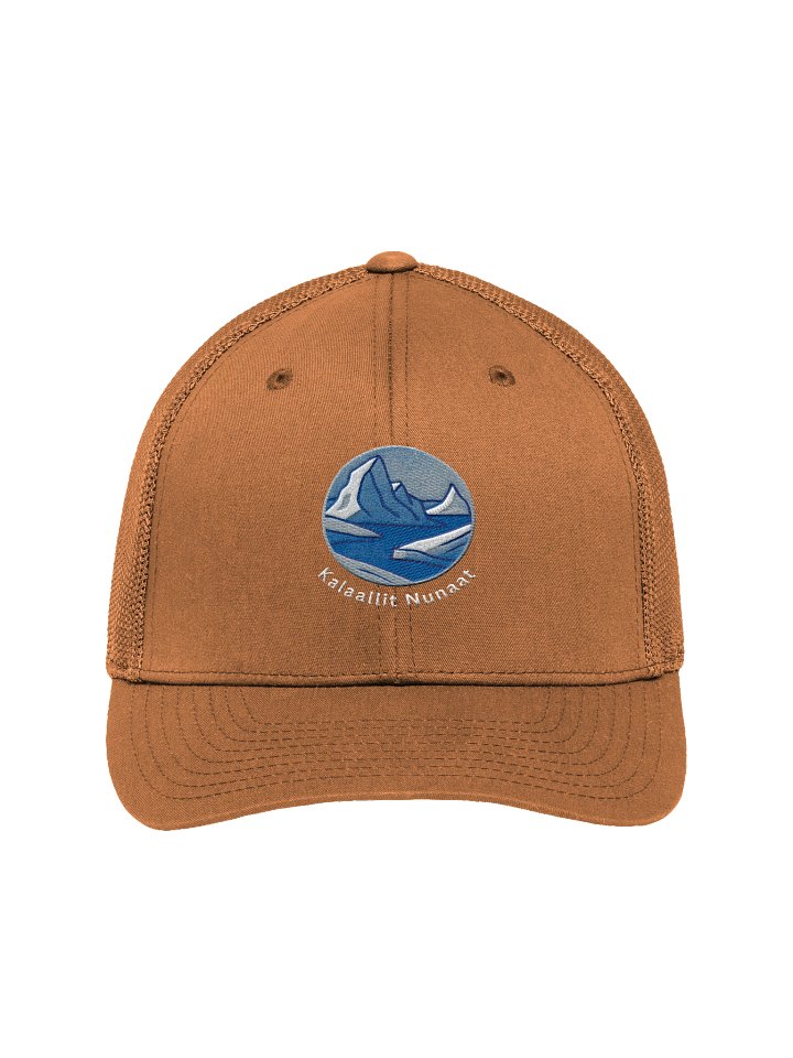 Kalaallit Nunaat Trucker Hat – Greenland Land of the Kalaallit Arctic Heritage – Embroidered - by M-Art and Design product image (1)