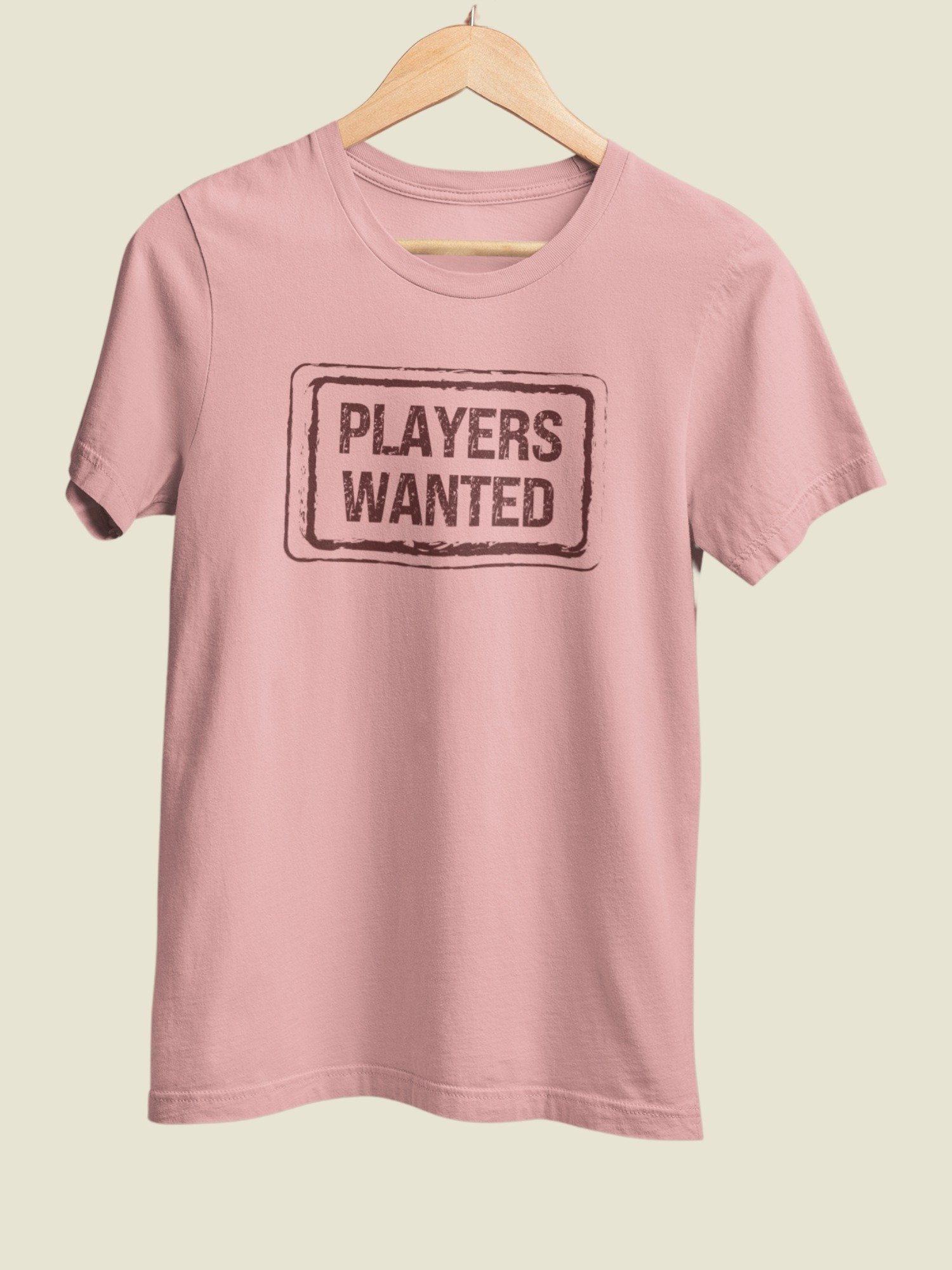 Players Wanted Tabletop Game Shirt on Pink, Board Game Convention T-Shirt product image (2)