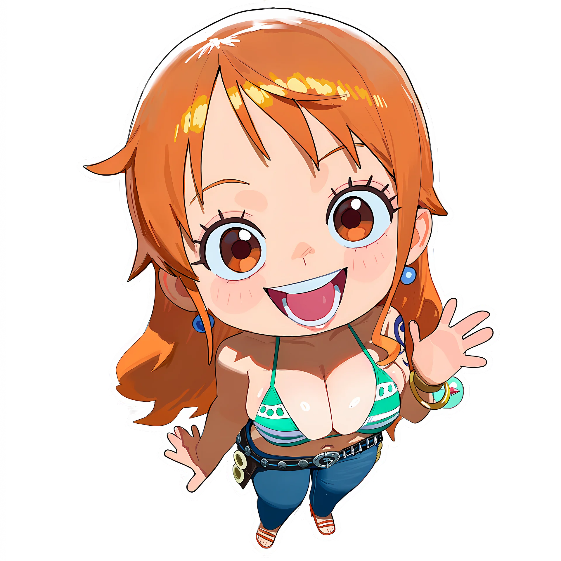 Nami Chibi Sticker product image (4)