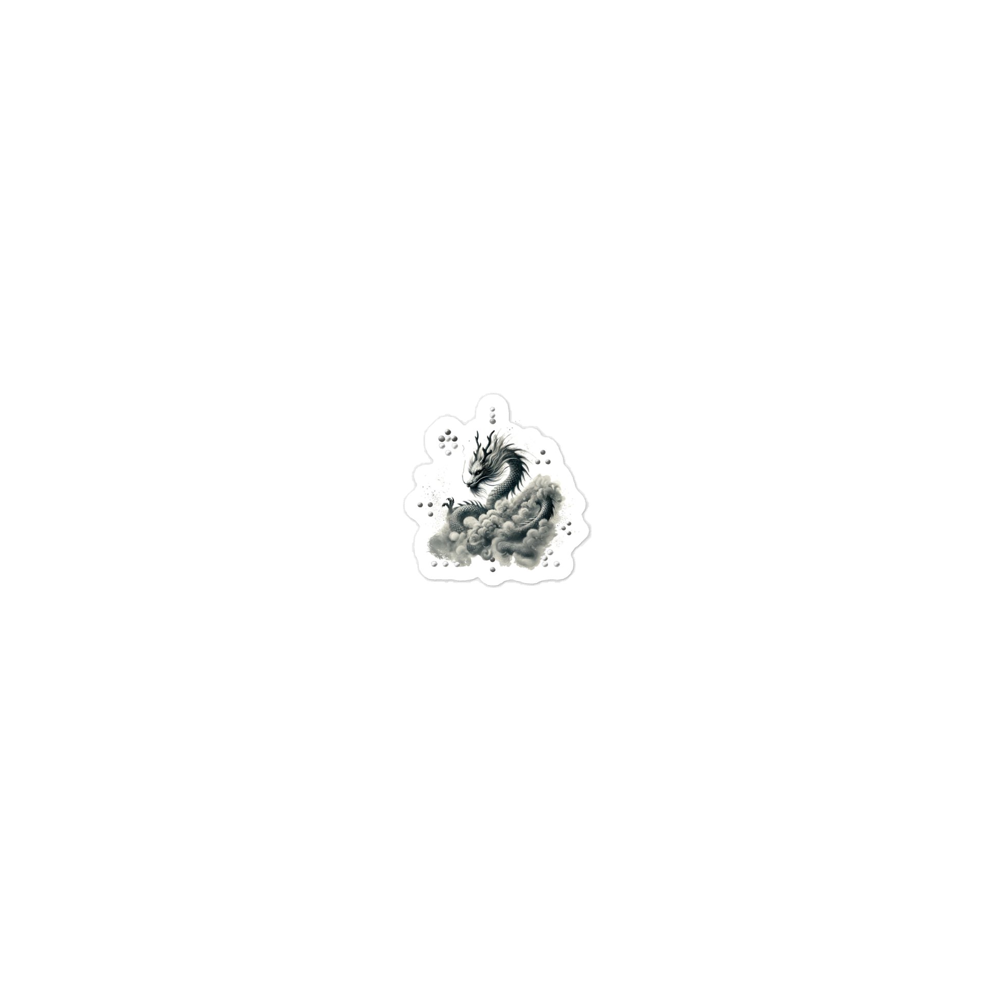 Sticker: Majestic Go Dragon product image (1)