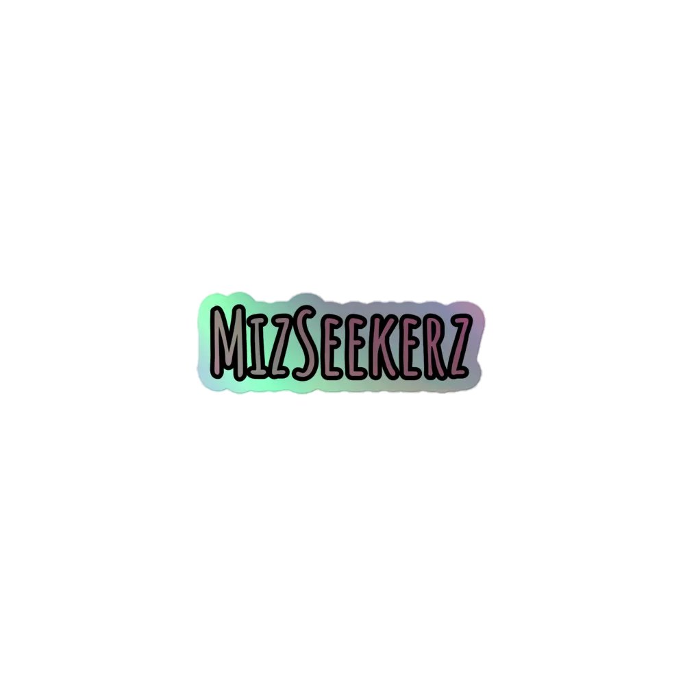 MizSeekerz Holographic Sticker product image (1)