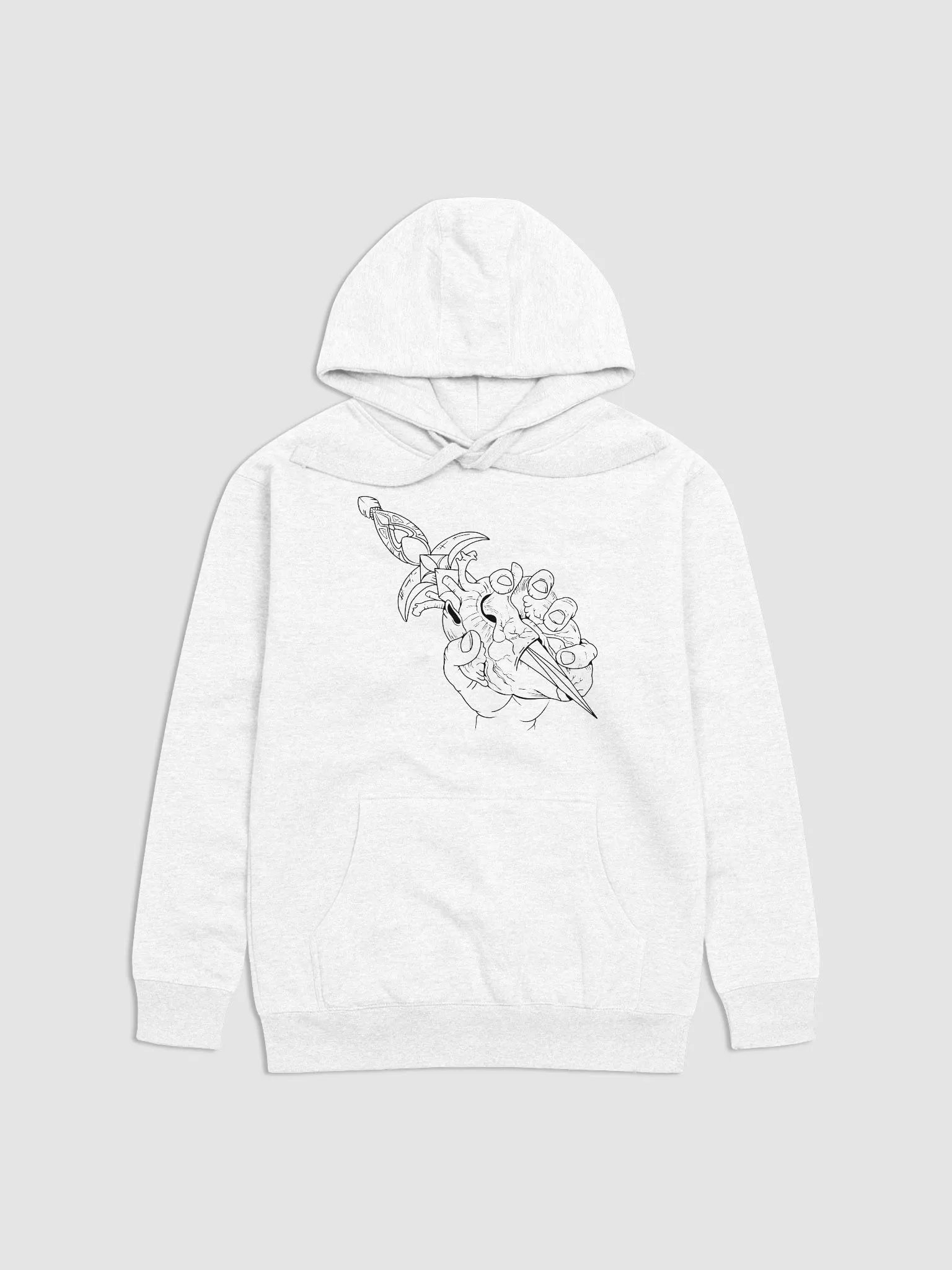 Herat Throb Hoodie - White product image (1)