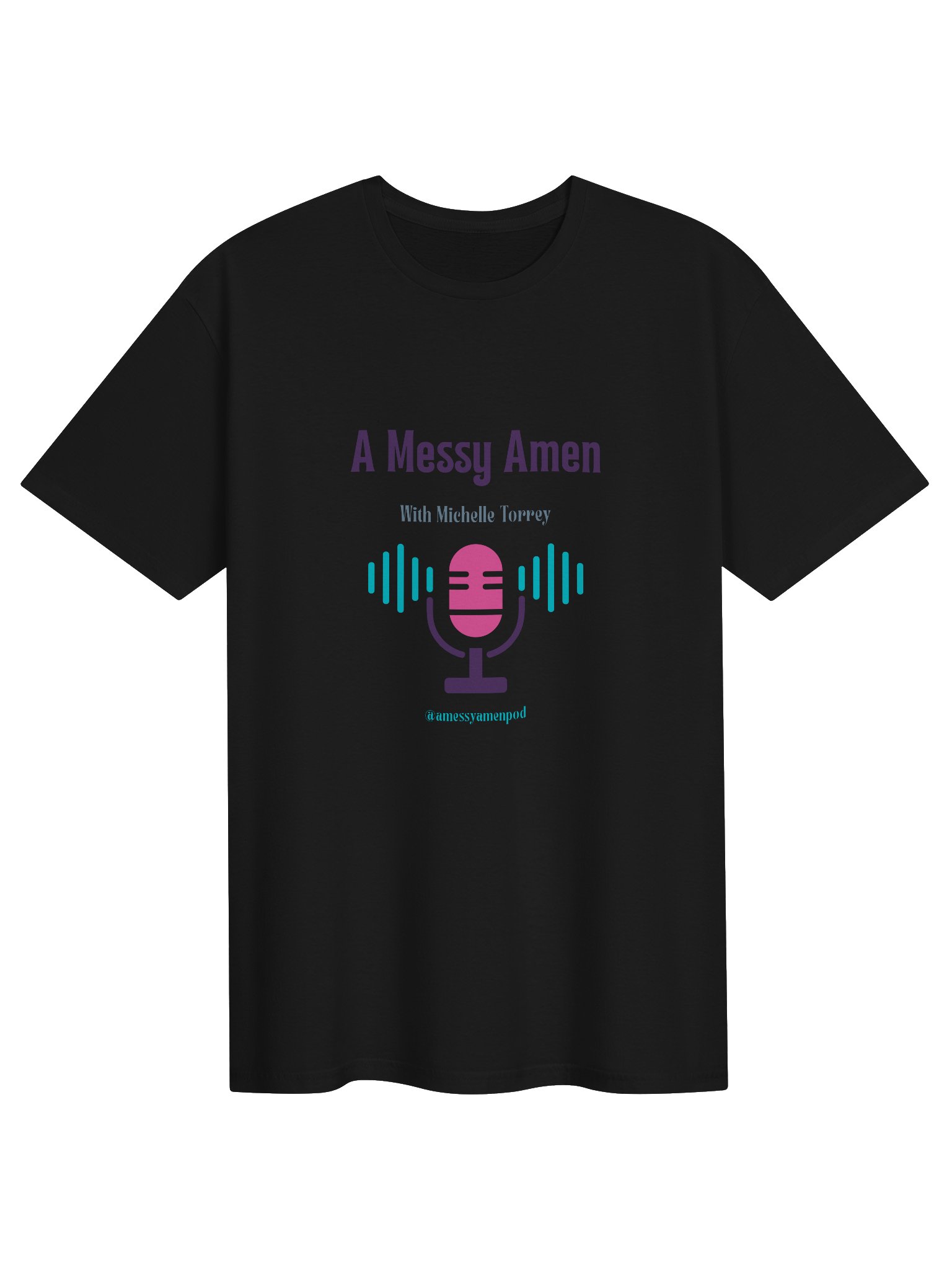 A Messy Amen Tee - Charcoal Grey product image (21)