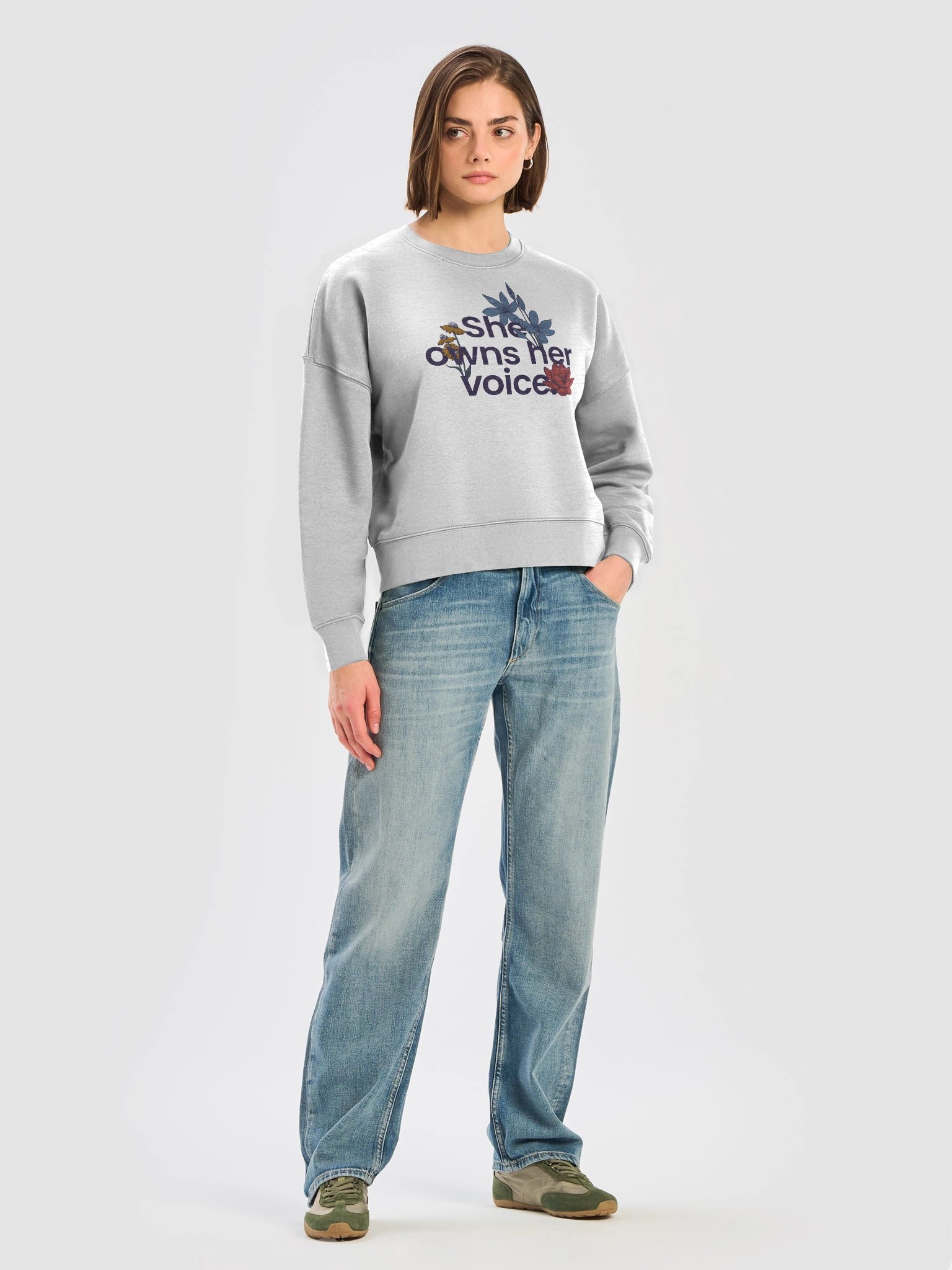 She Owns Crewneck Sweatshirt product image (2)