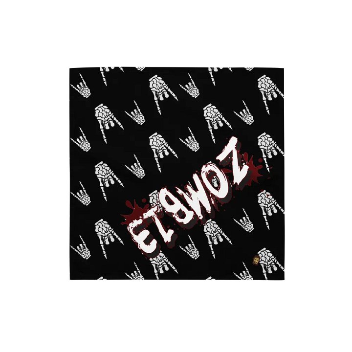 Z0MB13 Rock On Bandana product image (1)