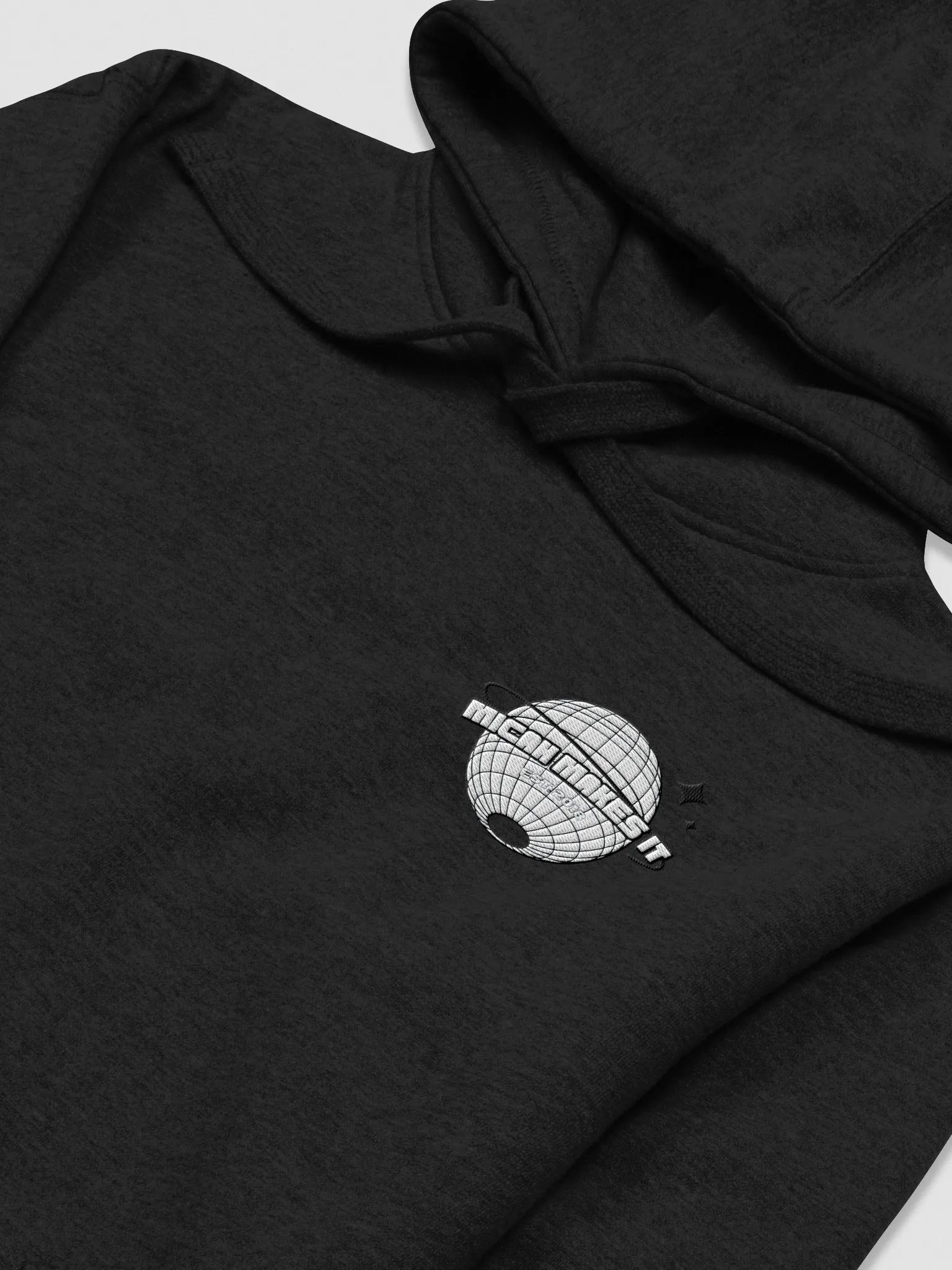 Micah Makes It Globe Logo Embroidered Hoodie product image (38)