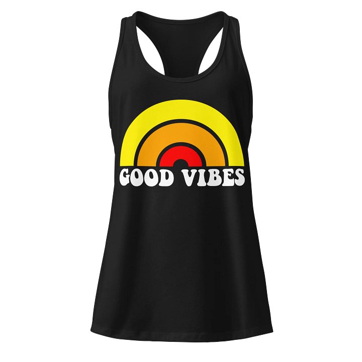 Ladies Good Vibes Racerback product image (1)