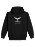 Youth hoodie white logo