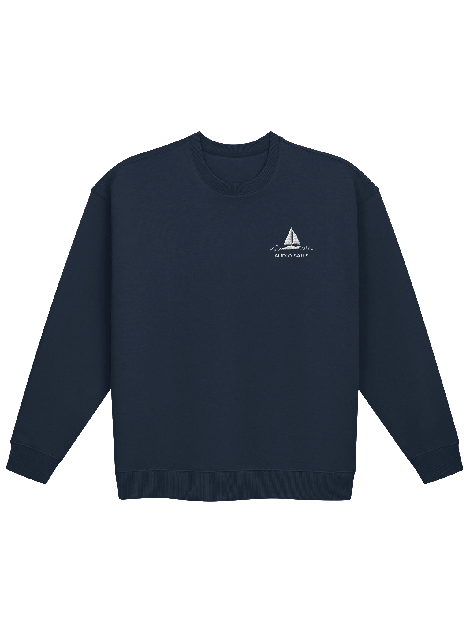 Audio Sails Reference Grade Oversized Sweatshirt | Deep Sea Navy product image (1)