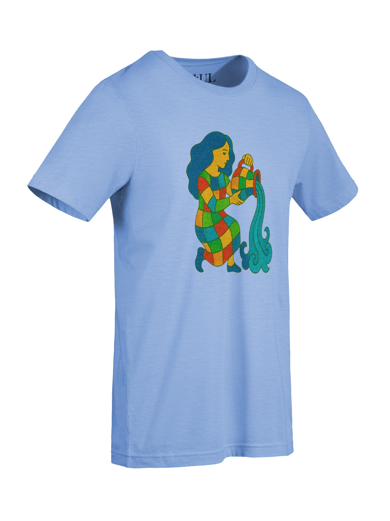 AQUARIUS - ZODIAC IN COLORS t-shirt product image (7)