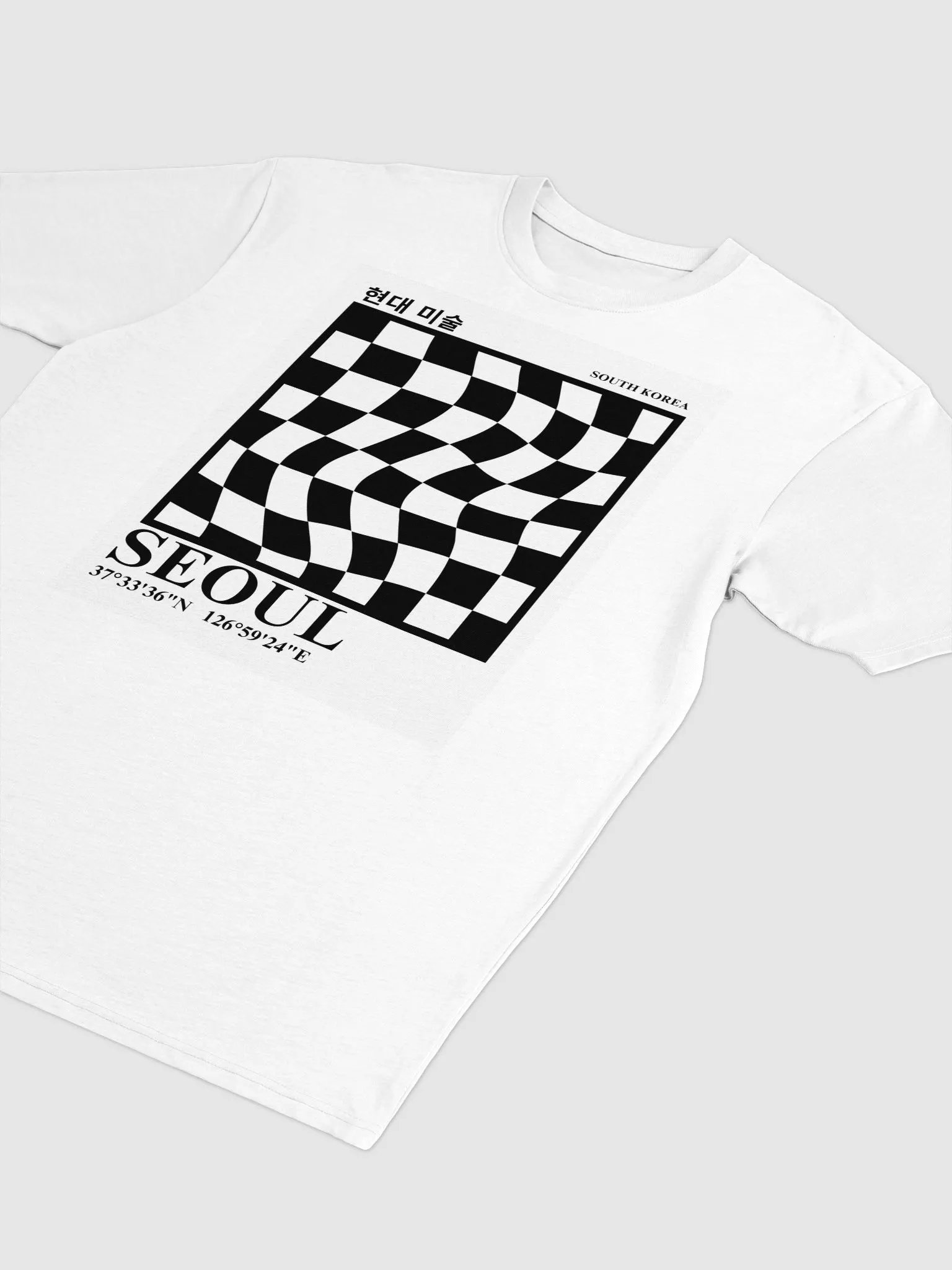 Seoul Coordinates Optical Illusion Tee product image (1)