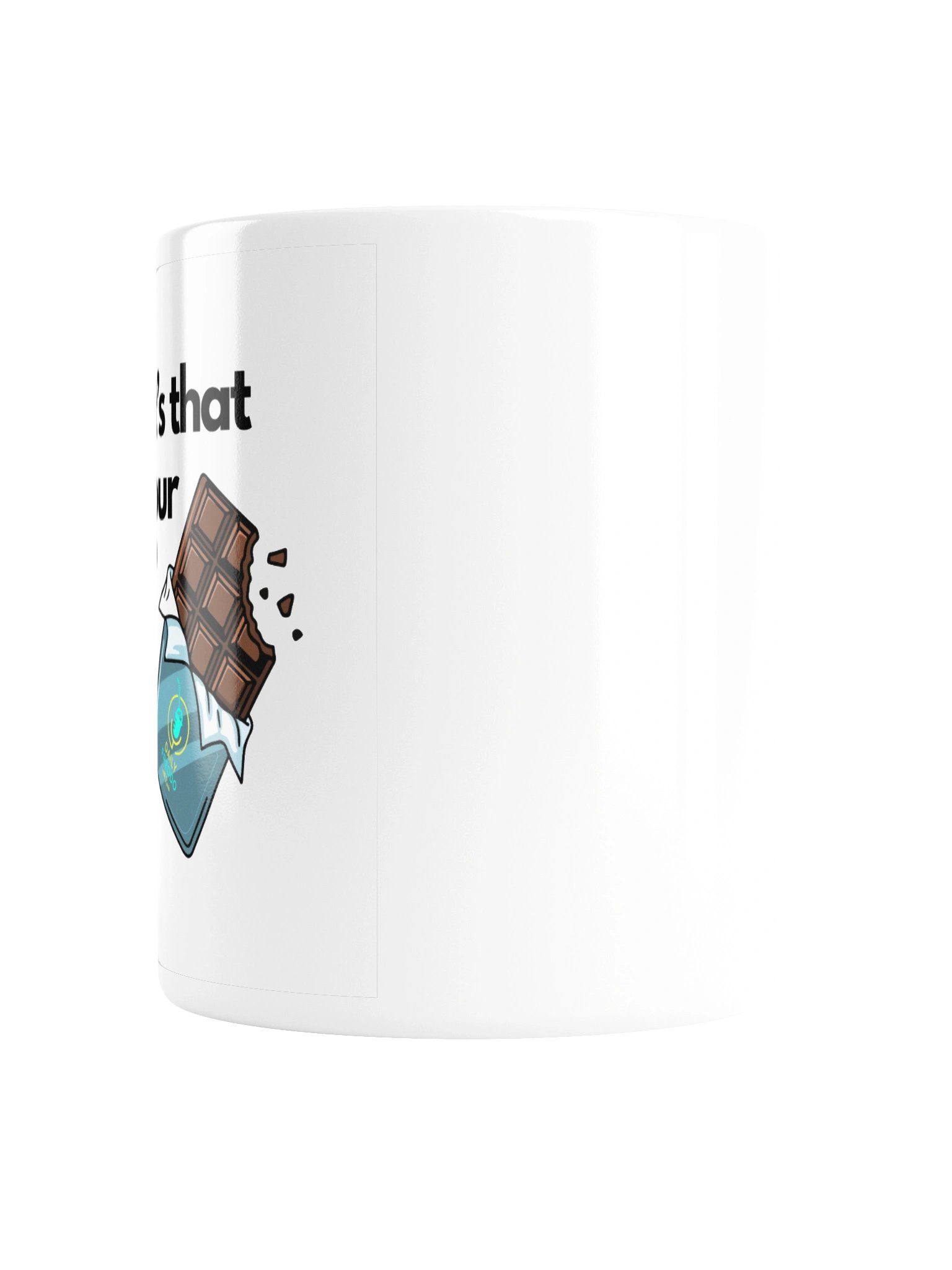 DAILY FREDDO Ceramic Mug - Stylized (White) product image (2)