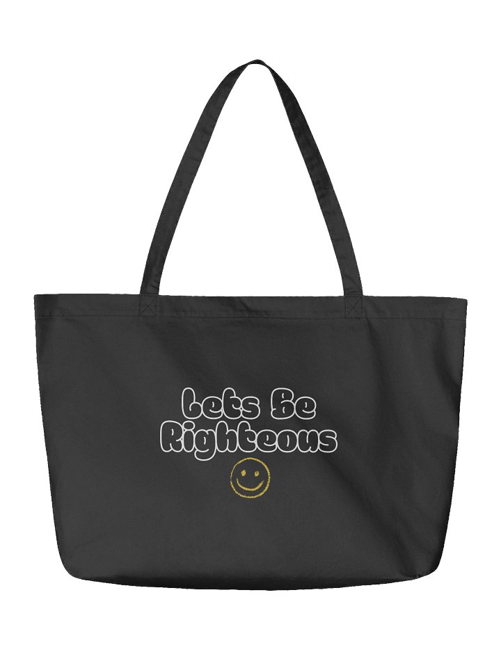 Lets Be Righteous Eco Tote product image (2)