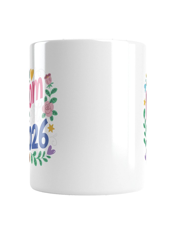 Mom Est Year Colorful Coffee Mug product image (5)