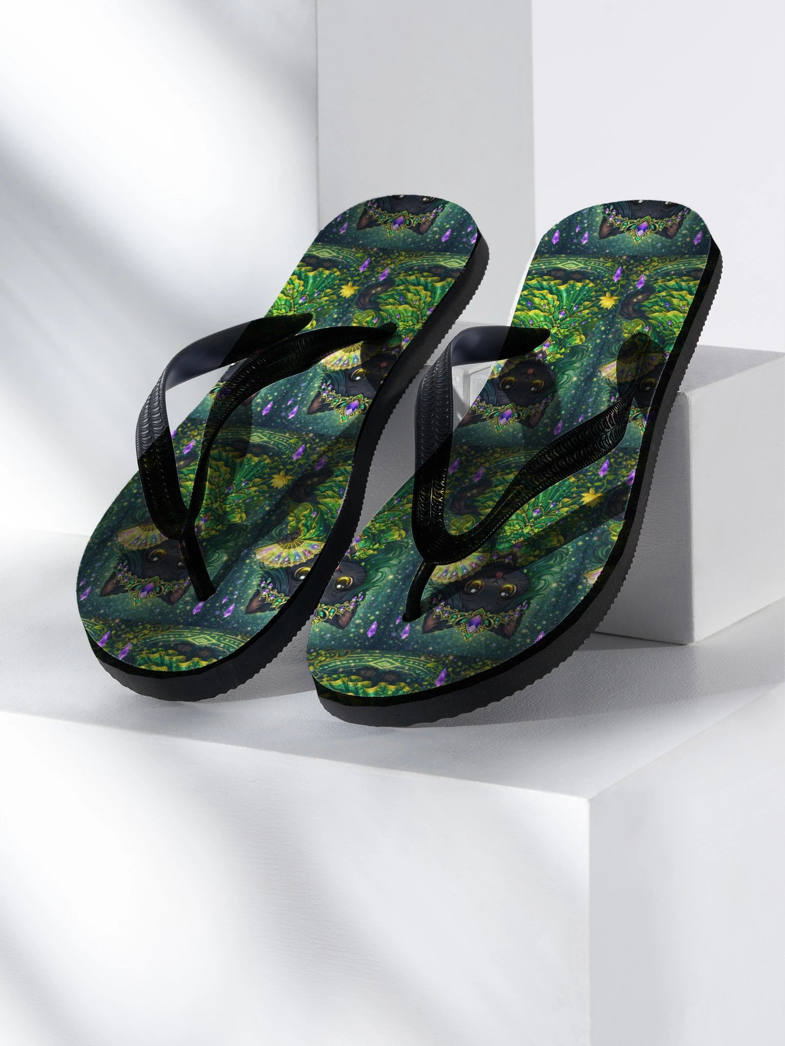 Kingdom Duchess Custom Flip-Flops product image (1)