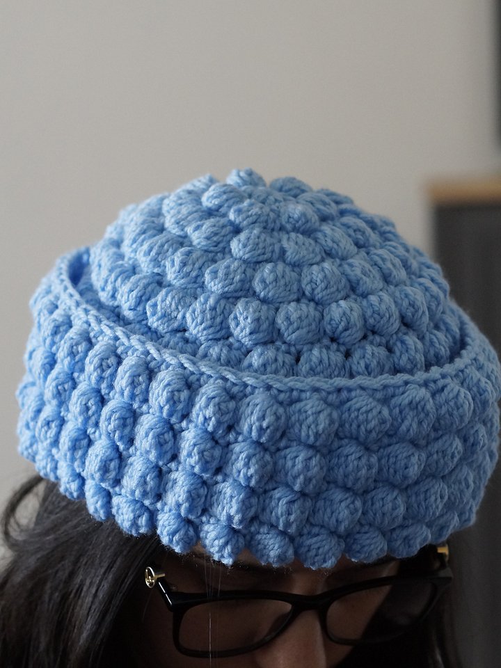 Bobbly sailor hat Crochet pattern product image (2)