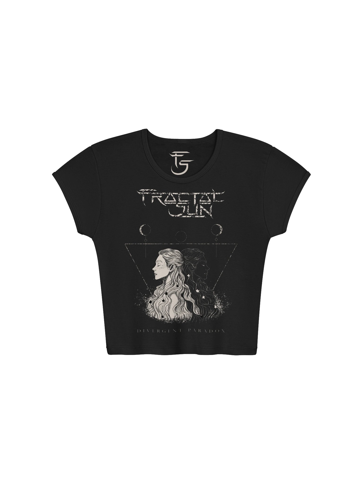 Diverent Paradox Baby Tee Crop Top product image (4)