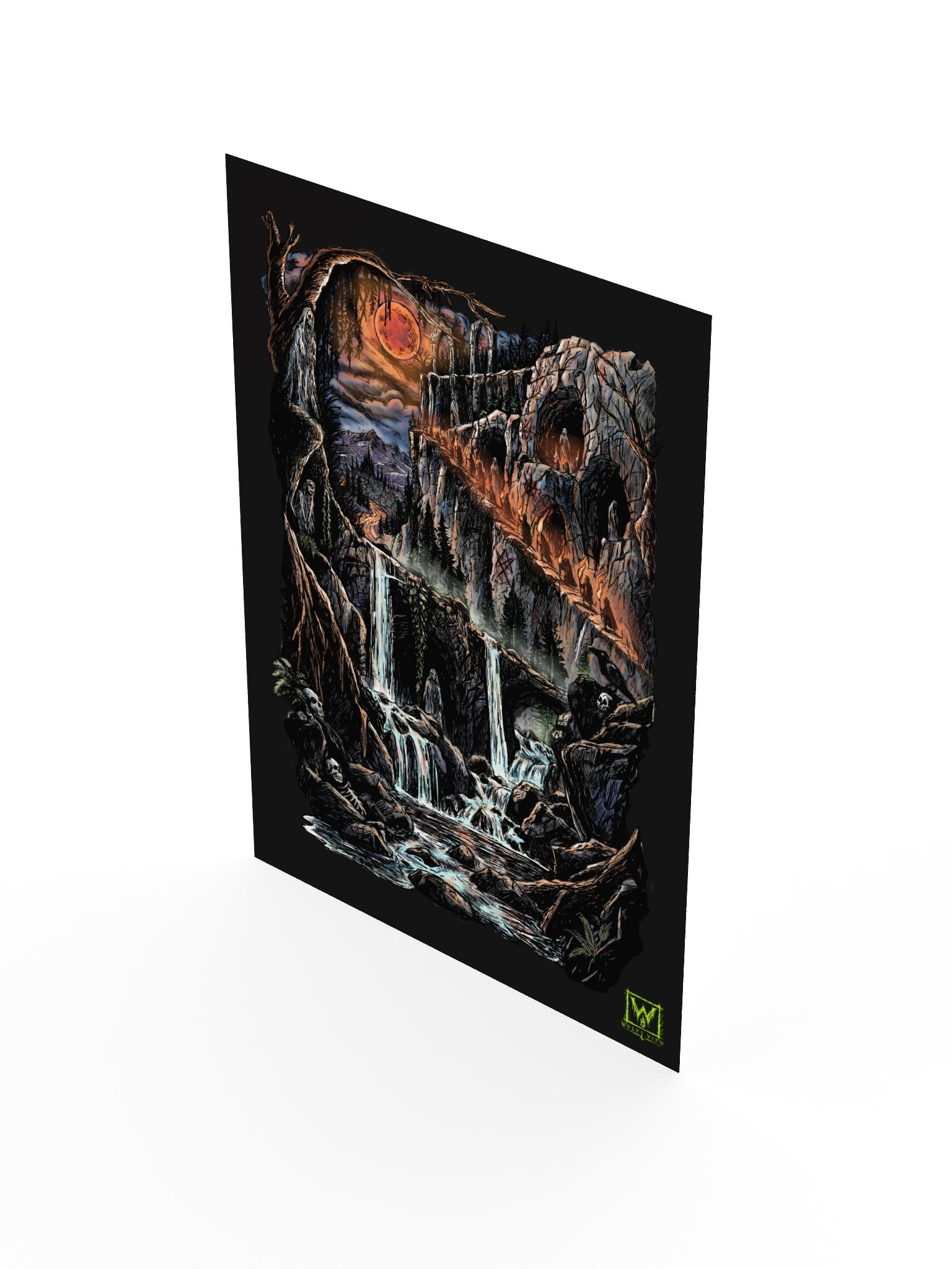 Of Magic, Moons, and Legends- Color Print product image (4)