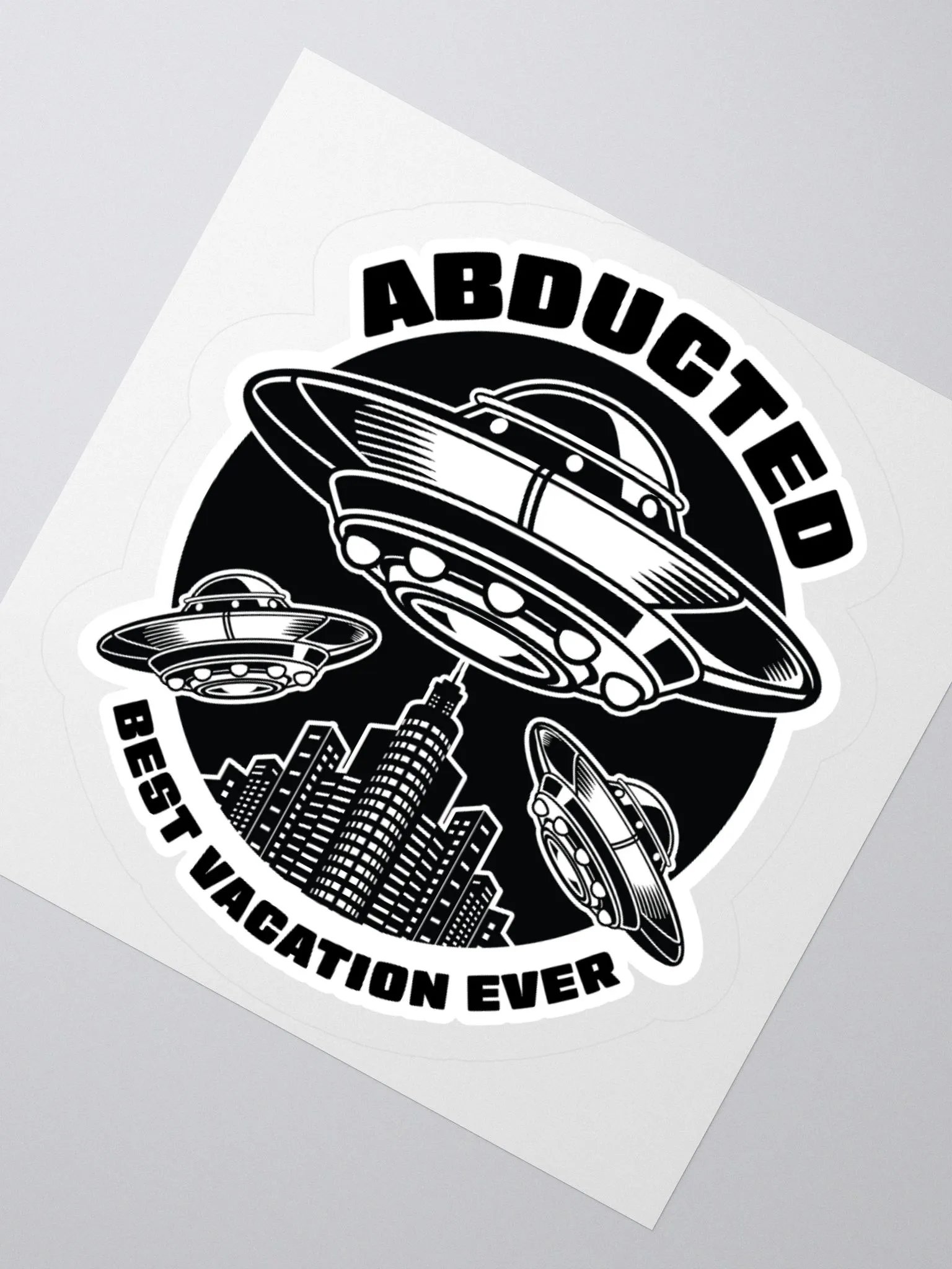 Abducted: Best Vacation Ever Sticker product image (2)