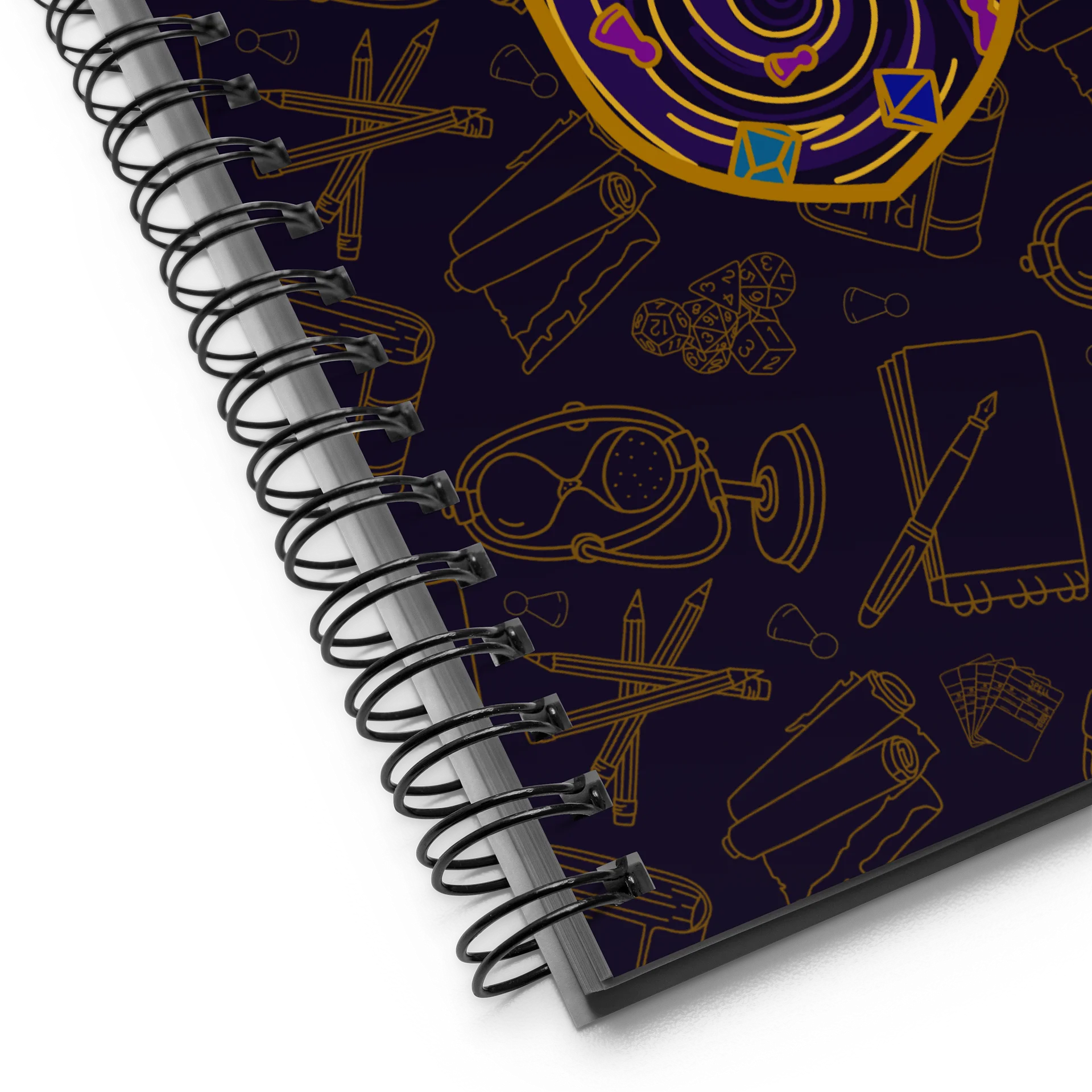 Dungeon Master Sprial Bound Notebook product image (3)