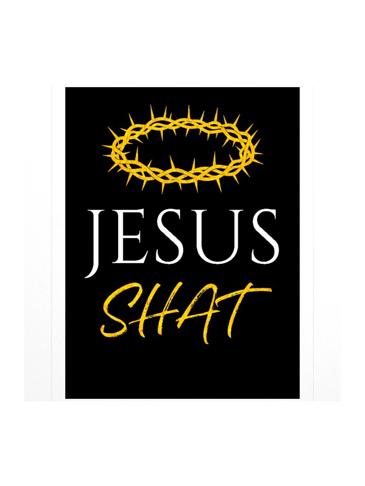 Jesus Shat Sticker product image (1)