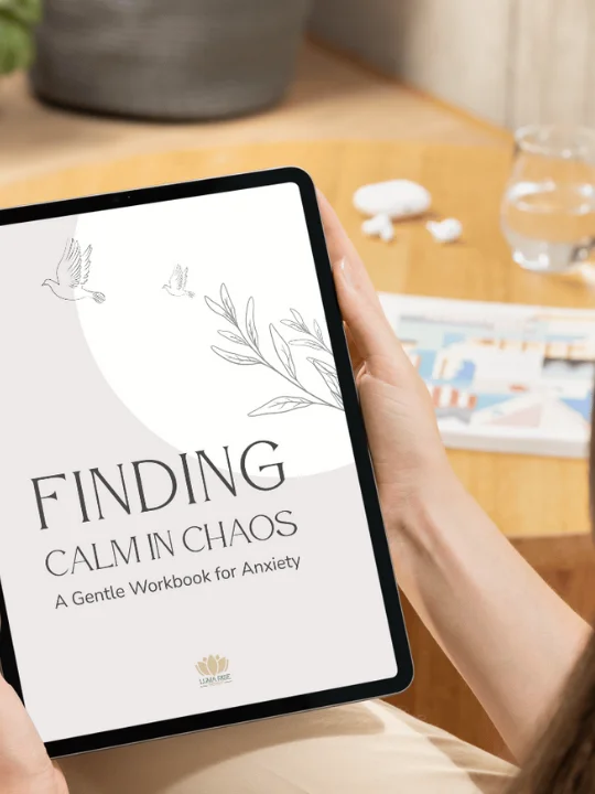 Finding Calm in Chaos: Guided Anxiety Workbook for Adults product image (1)