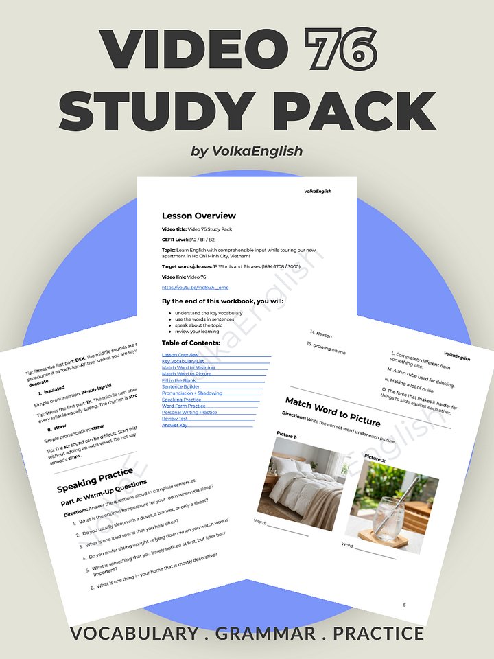 Video 76 Study Pack product image (1)