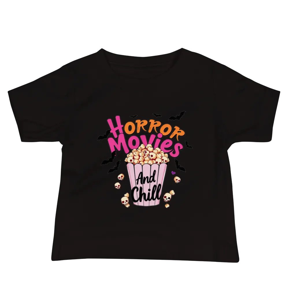 Horror Movies And Chill Baby Tee product image (3)