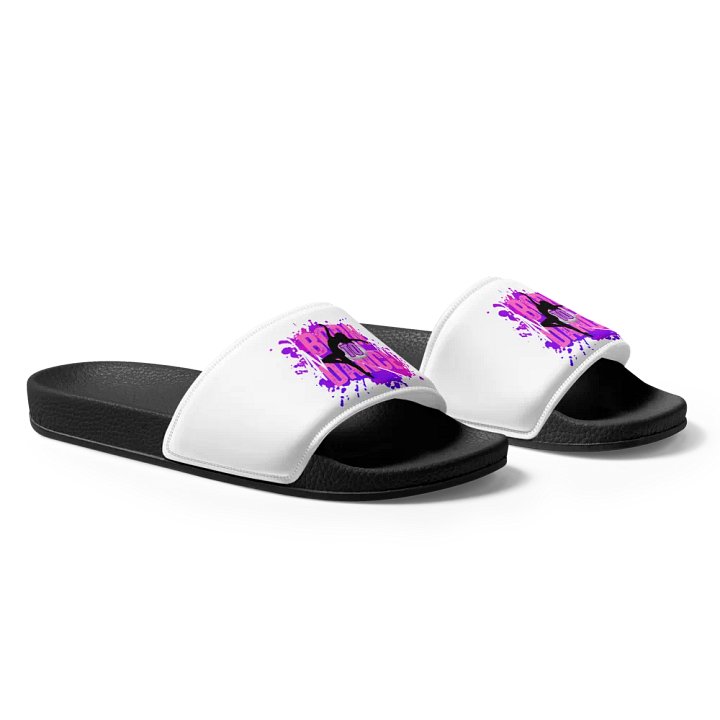 Born to Dance Her Silhouette Men's Slides product image (2)